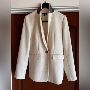 Ann Taylor blazer, classic with raised collar.